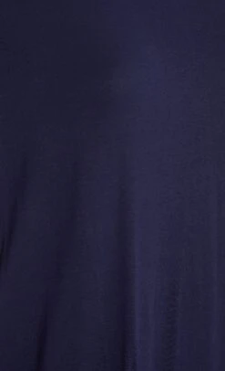 YOURS Curve Navy Blue Grown On Sleeve T-Shirt -Plus Size Apparel Shop c023e9f0 2b30 44 191959 Z