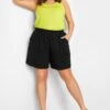 YOURS Curve Black Broderie Anglaise Shorts -Plus Size Apparel Shop c545891b 33d0 42 144806 B