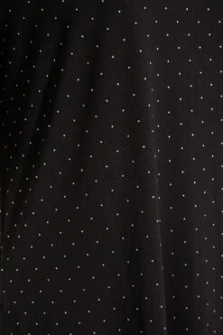 Curve Black Stud Embellished T-Shirt 13 Curve Black Stud Embellished T-Shirt -Plus Size Apparel Shop cdb6f415 1f0b 46 300235 S