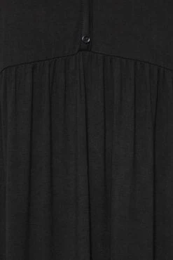 LIMITED COLLECTION Curve Black Placket Maxi Dress -Plus Size Apparel Shop cdee5378 a75c 45 215754 Z