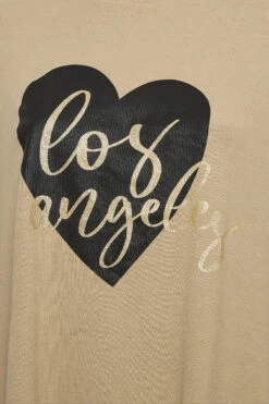 YOURS Curve Beige Brown 'Los Angeles' Split Hem Top 11 YOURS Curve Beige Brown 'Los Angeles' Split Hem Top -Plus Size Apparel Shop ce506373 f709 42 301780 Z