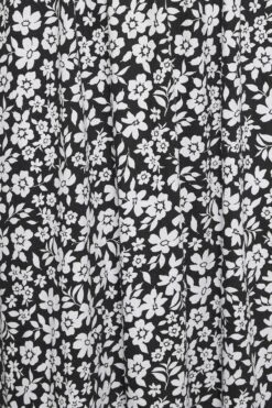 YOURS Curve Black Floral Maxi T-Shirt Dress -Plus Size Apparel Shop d254d9d7 18ce 4a 137300 Z