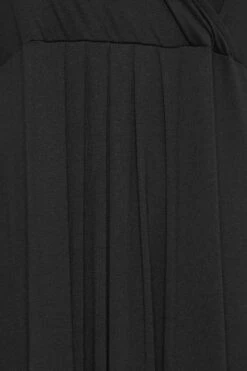 LIMITED COLLECTION Curve Black Wrap Maxi Dress -Plus Size Apparel Shop d6041126 d0de 4e 215509 Z