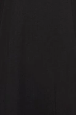 YOURS Curve Black Side Split Midaxi T-Shirt Dress -Plus Size Apparel Shop d63e3d78 f064 45 137272 Z