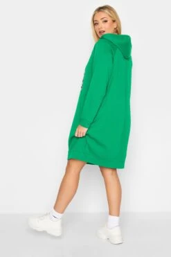 YOURS Curve Green Heart Sequin Embellished Hoodie Dress 9 YOURS Curve Green Heart Sequin Embellished Hoodie Dress -Plus Size Apparel Shop d760ec24 1e81 4a 301614 C