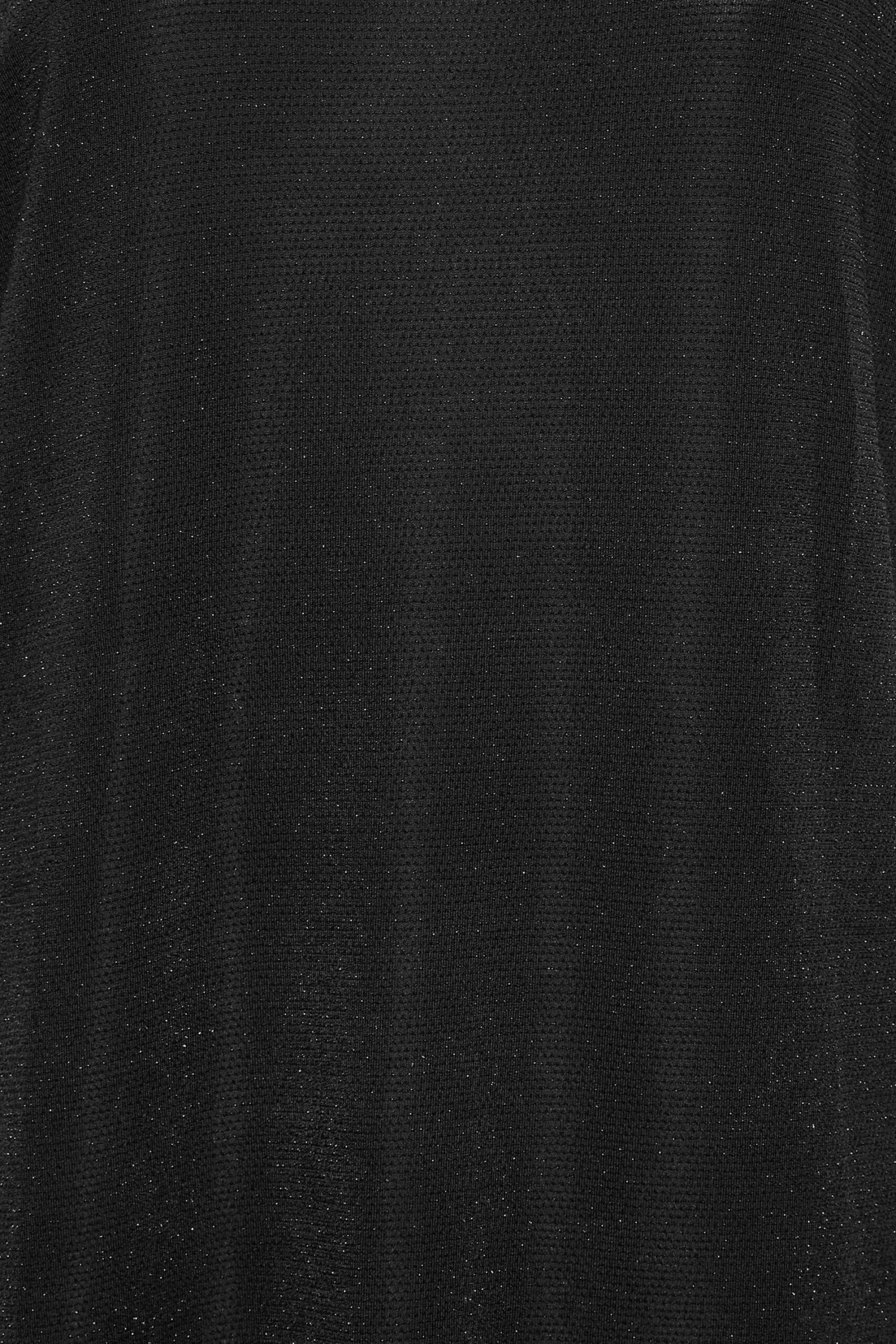 YOURS Curve Black Chiffon Sequin Top 6 YOURS Curve Black Chiffon Sequin Top - Image 4