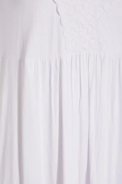 YOURS Curve White Crochet Detail Peplum Tunic Top 12 YOURS Curve White Crochet Detail Peplum Tunic Top -Plus Size Apparel Shop e54d7e0e 1594 46 191896 S