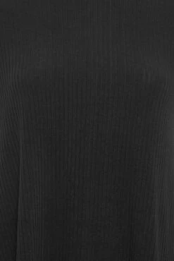 YOURS Curve 2 PACK Black Ribbed Swing Tops -Plus Size Apparel Shop eccc07a4 eeb9 4e 320952 Z