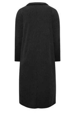 YOURS Curve Black Ribbed Collar Midi Dress 13 YOURS Curve Black Ribbed Collar Midi Dress -Plus Size Apparel Shop ef2e1ed0 794e 4f 137255 Y