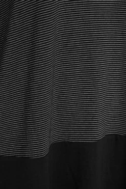 YOURS Curve Black Stripe Polo Scoop Neck Top -Plus Size Apparel Shop f72e5f8a 9ab2 41 301618 Z