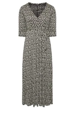 YOURS Curve Black Butterfly Print V-Neck Maxi Dress 12 YOURS Curve Black Butterfly Print V-Neck Maxi Dress -Plus Size Apparel Shop f73a7384 0556 48 301154 X