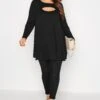 YOURS Curve Black Cut Out Swing Top 2 YOURS Curve Black Cut Out Swing Top -Plus Size Apparel Shop f7fb7409 fbff 45 320328 B