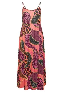 LIMITED COLLECTION Curve Orange Animal Chain Print Cami Maxi Dress 13 LIMITED COLLECTION Curve Orange Animal Chain Print Cami Maxi Dress -Plus Size Apparel Shop f9978d33 e5b7 4f 215536 X