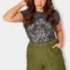 YOURS Curve Khaki Green Cargo Shorts 2 YOURS Curve Khaki Green Cargo Shorts -Plus Size Apparel Shop fd4bd714 7ea0 4f 144853 A1