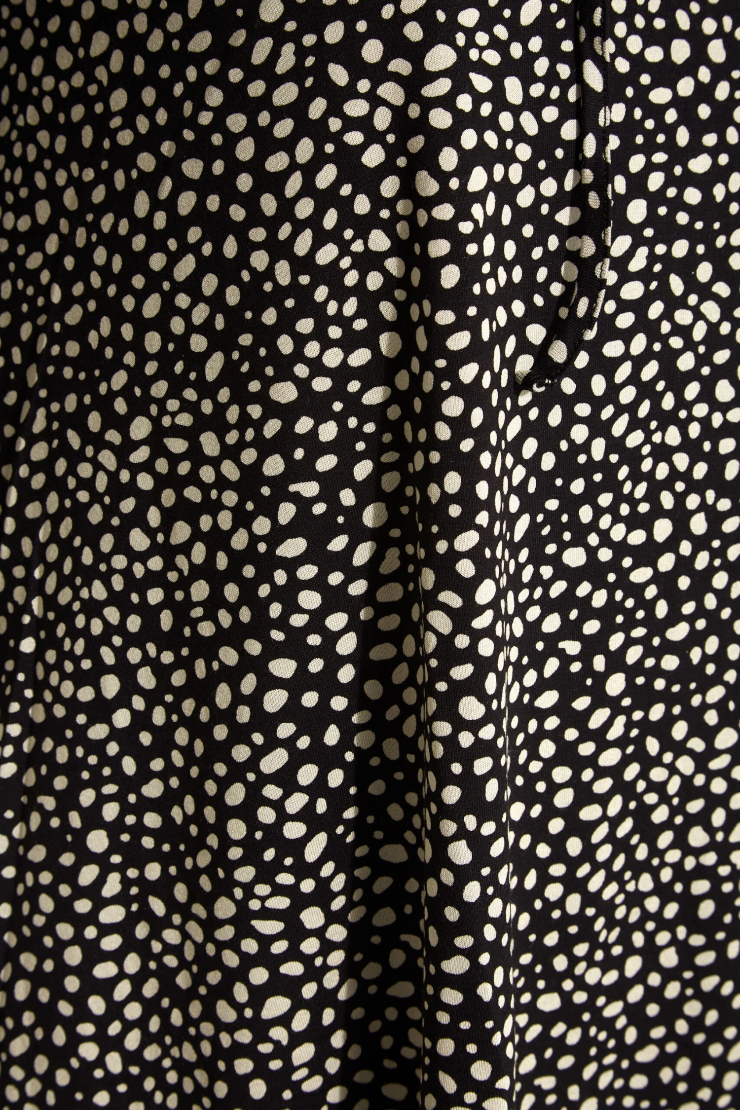 YOURS Curve Black Spot Lace Up Top 6 YOURS Curve Black Spot Lace Up Top - Image 4