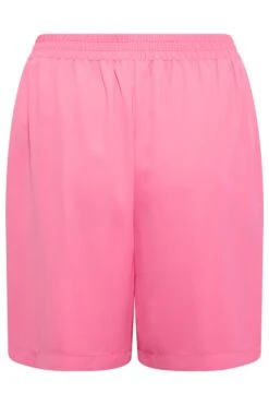 YOURS Curve Pink Elasticated Waist Pull On Shorts -Plus Size Apparel Shop ffc05d55 e2b6 4b 144773 Y