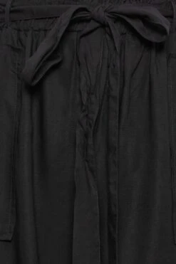 YOURS Curve Black Paperbag Waist Shorts -Plus Size Apparel Shop ffcd51d0 a53b 4e 144803 Z